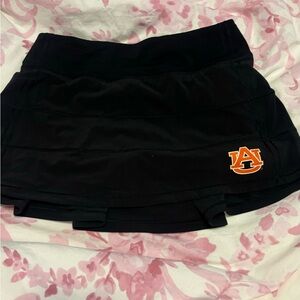 Auburn University Black Lululemon Pace Rival Skirt !